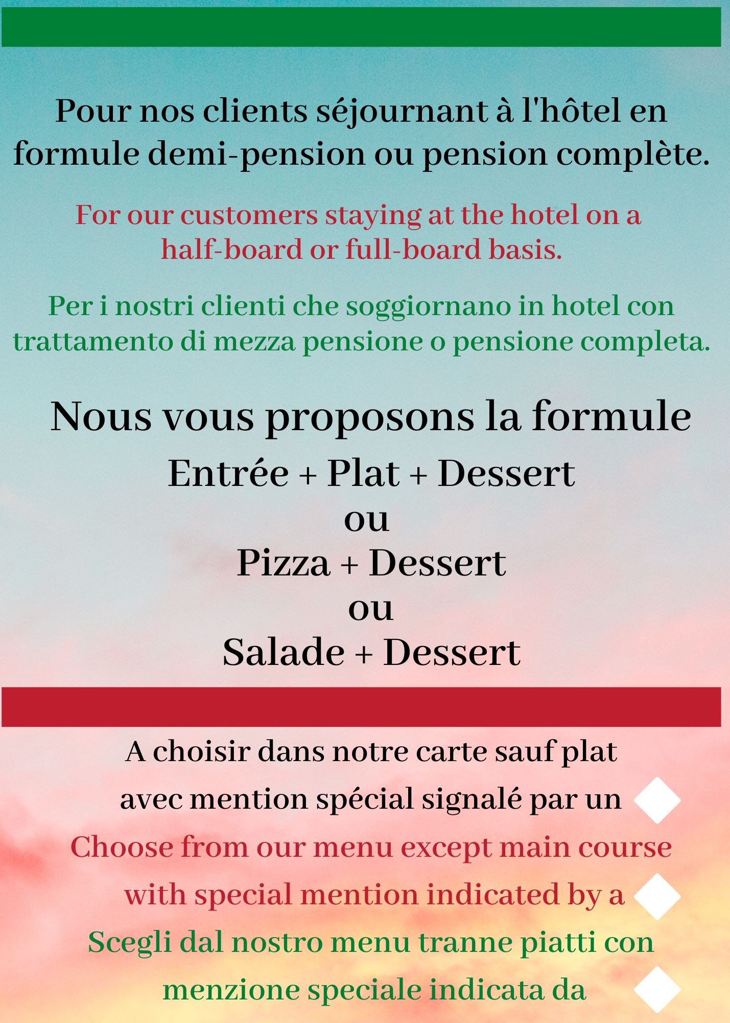 Texte demi pension 1