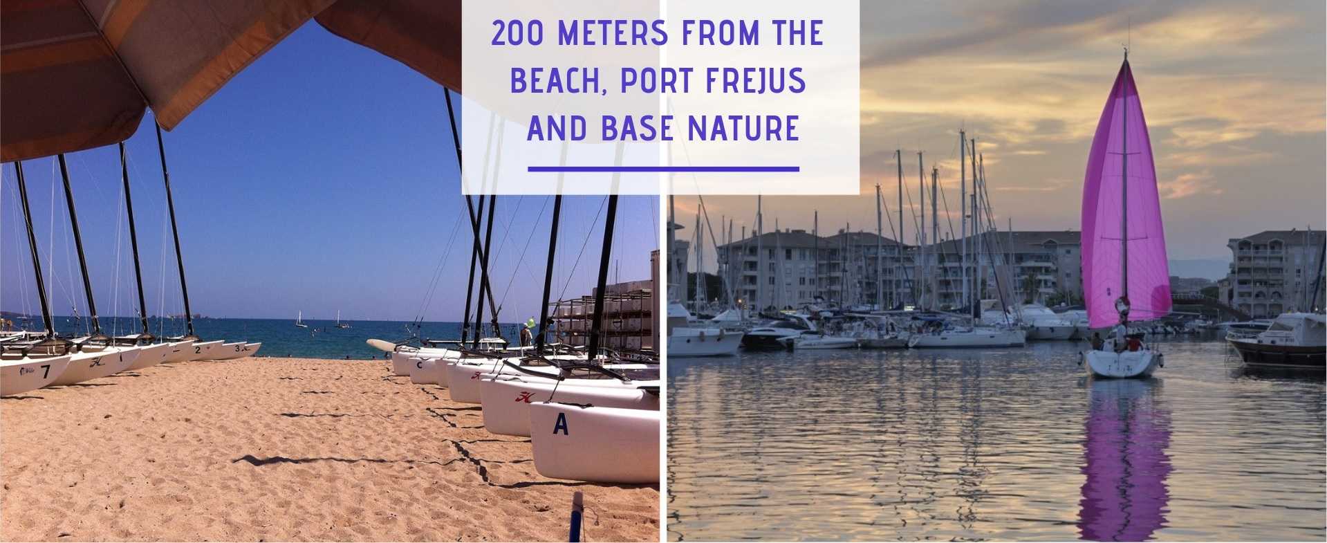 200 meters to the beach