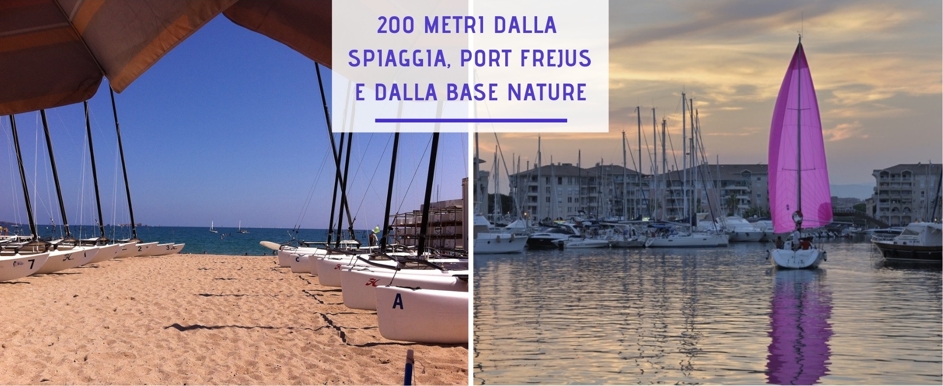 A 200 m plage italien