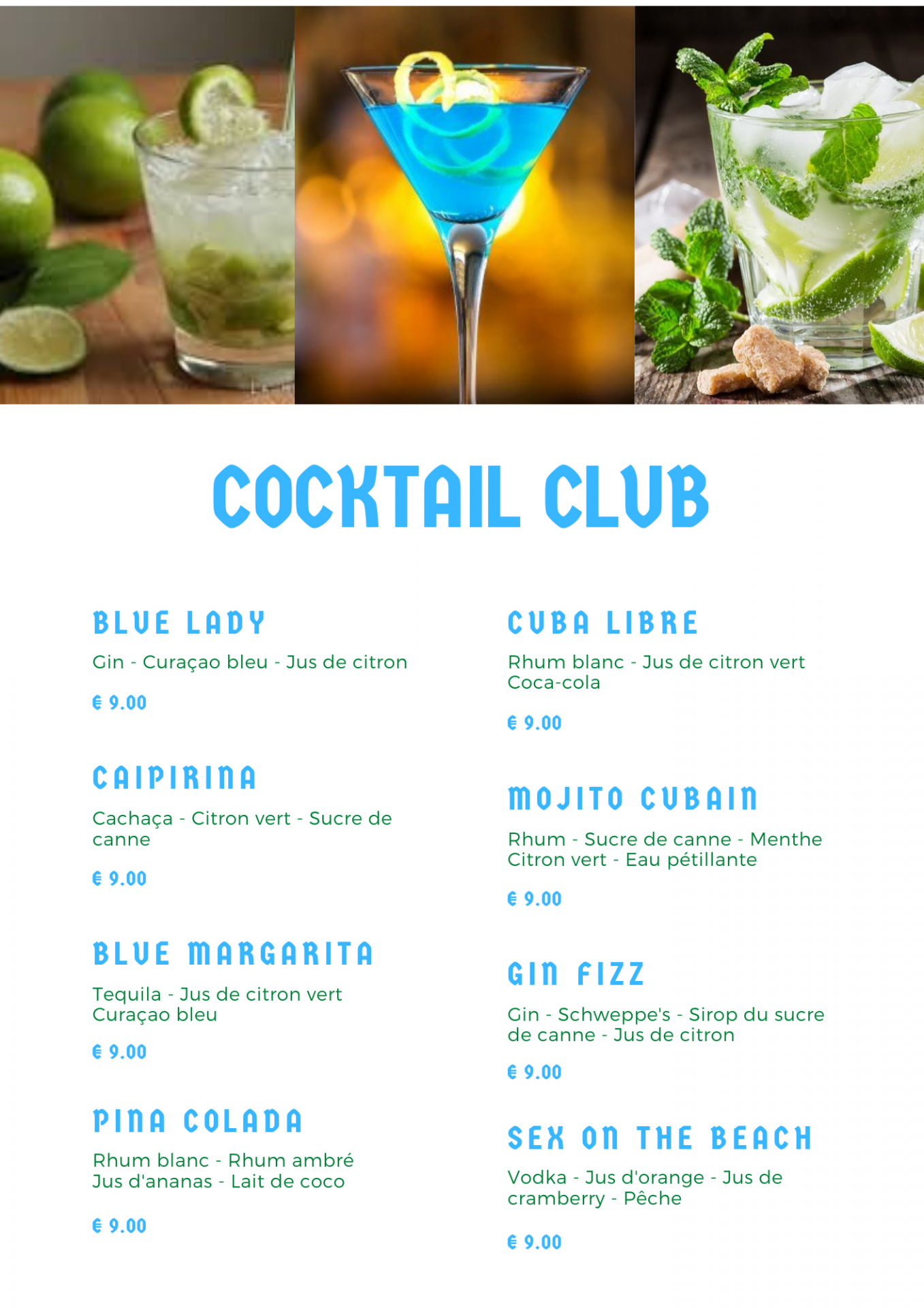 Cocktail officiel 1